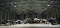 post-war airframes hangar