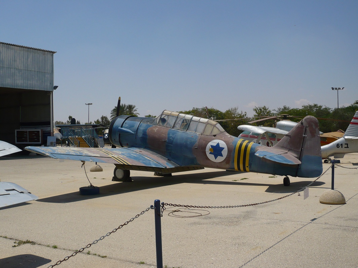 North American AT-6 Harvard 14 Israel Defence Force