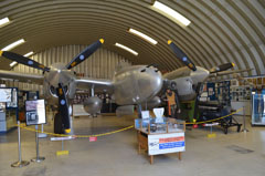 Full scale fiberglass replica P-38