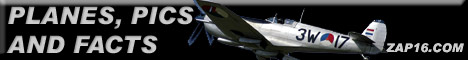 www.zap16.com offers you unique Military and Civil aircraft pictures combined with their technical information. The fact sheets contain large amounts of information like first flights, engine power, radius, all different types, accidents, sales-figures and much more!